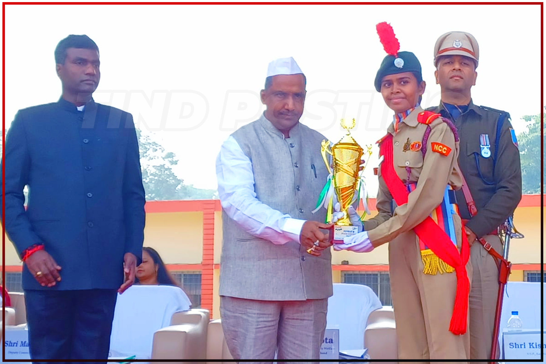 Jamshedpur News: Banna Gupta, Jharkhand's health minister took part in Republic Day celebration at Gopal Maidan, Bistupur