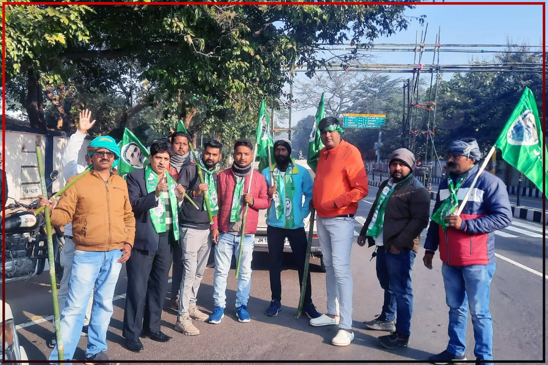 Dumka News: "Dumka Bazaar Bandh" by JMM workers, protest against ED's action on Hemant Soren