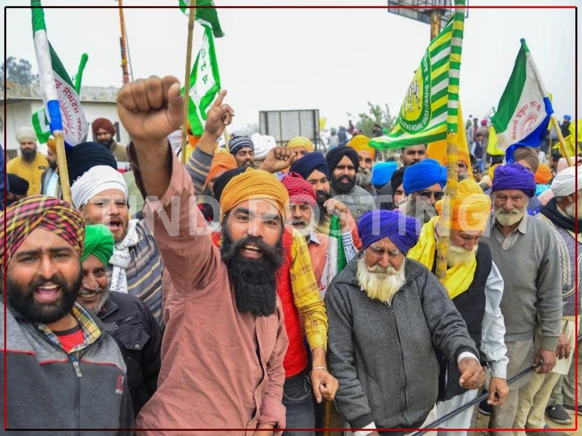 Tear Gas Used against Farmer's Punjab-Haryana Border as they reject centre's offer