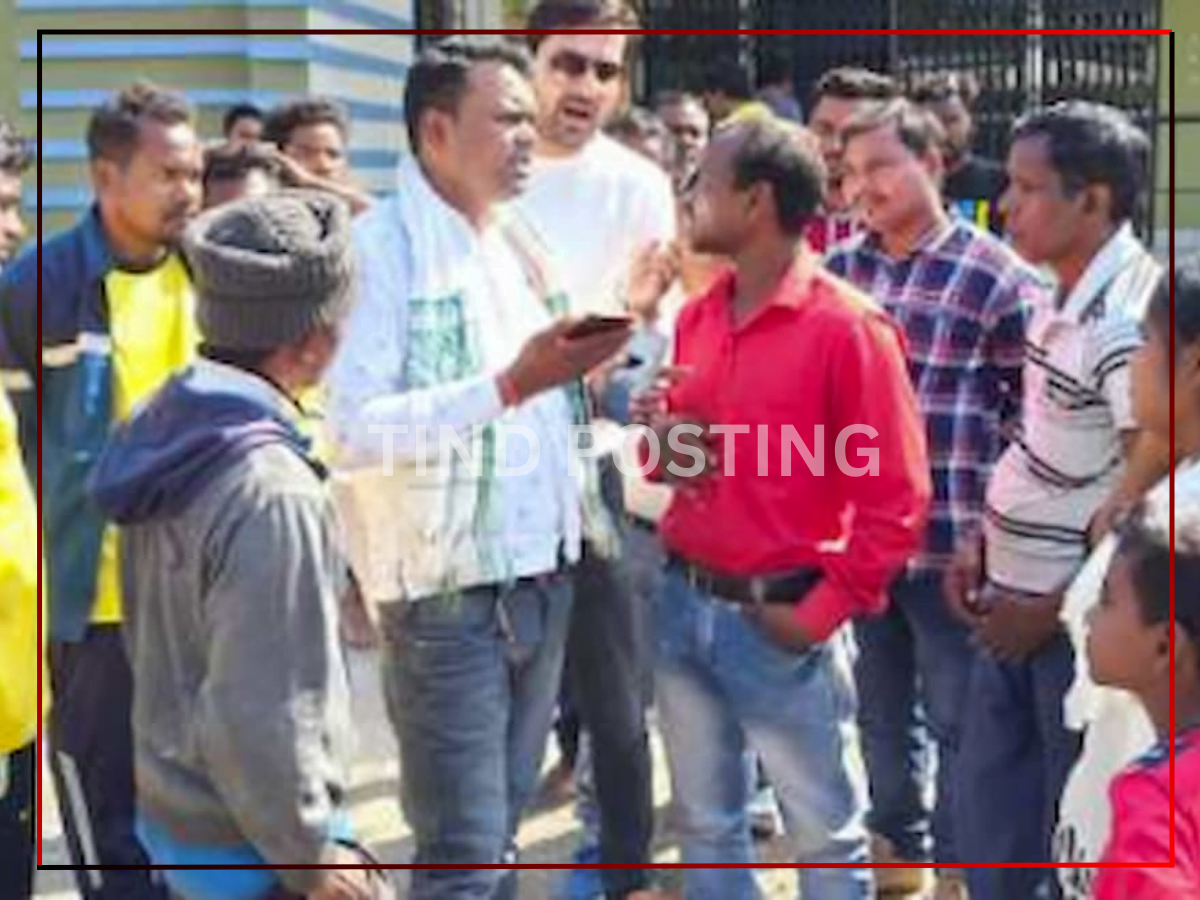Jamshedpur News: Protest at Ghatshila Hospital due to a Demand for Compensation for a deceased worker
