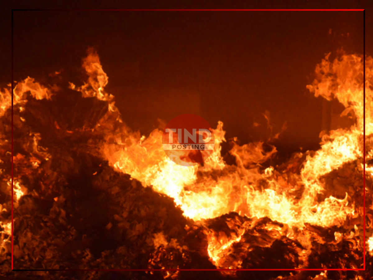 Massive fire in commercial complex of Ulidih, Jamshedpur