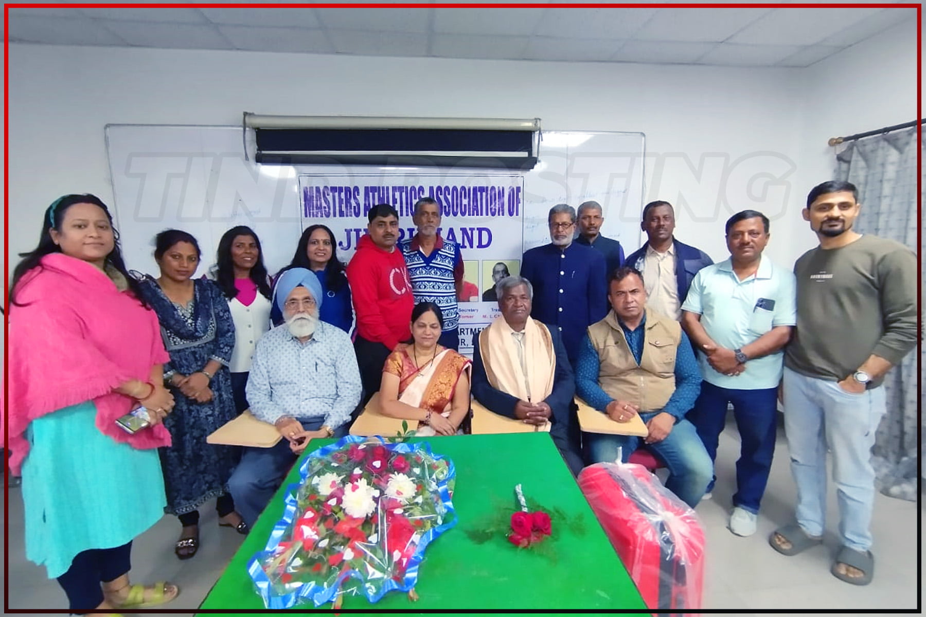 Jamshedpur News: Master Athletic Association Honors Community High School,Telco's Sports Teacher for 42 Years of Dedication.