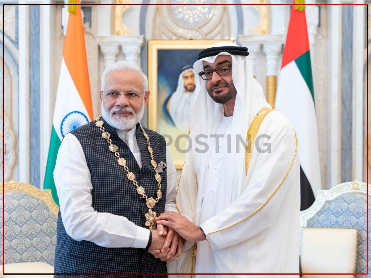 PM Modi Lands in Arabia, Set to Inaugurate UAE's First Hindu Temple