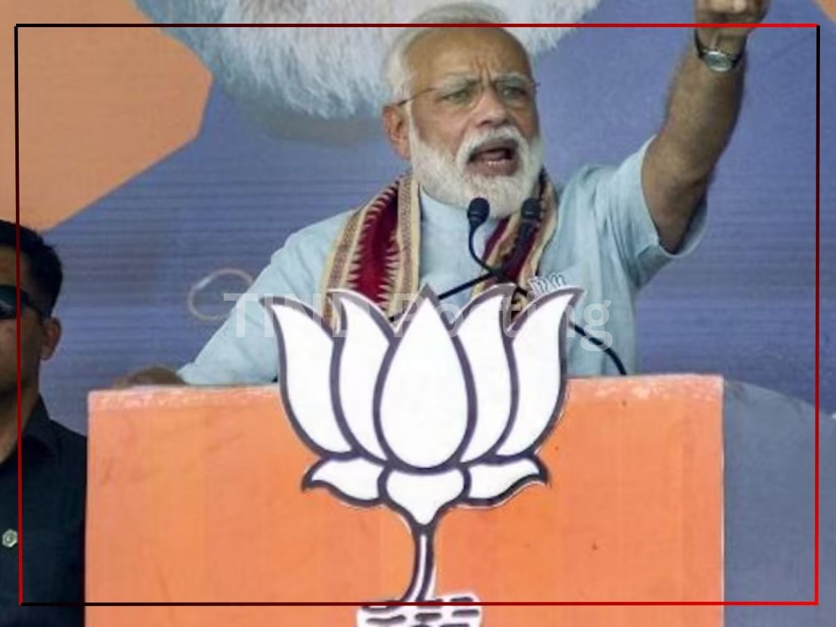 Modi remarks, "24 main 400 paar," only a minute after declaring he is "not on campaign" for the Lok Sabha elections