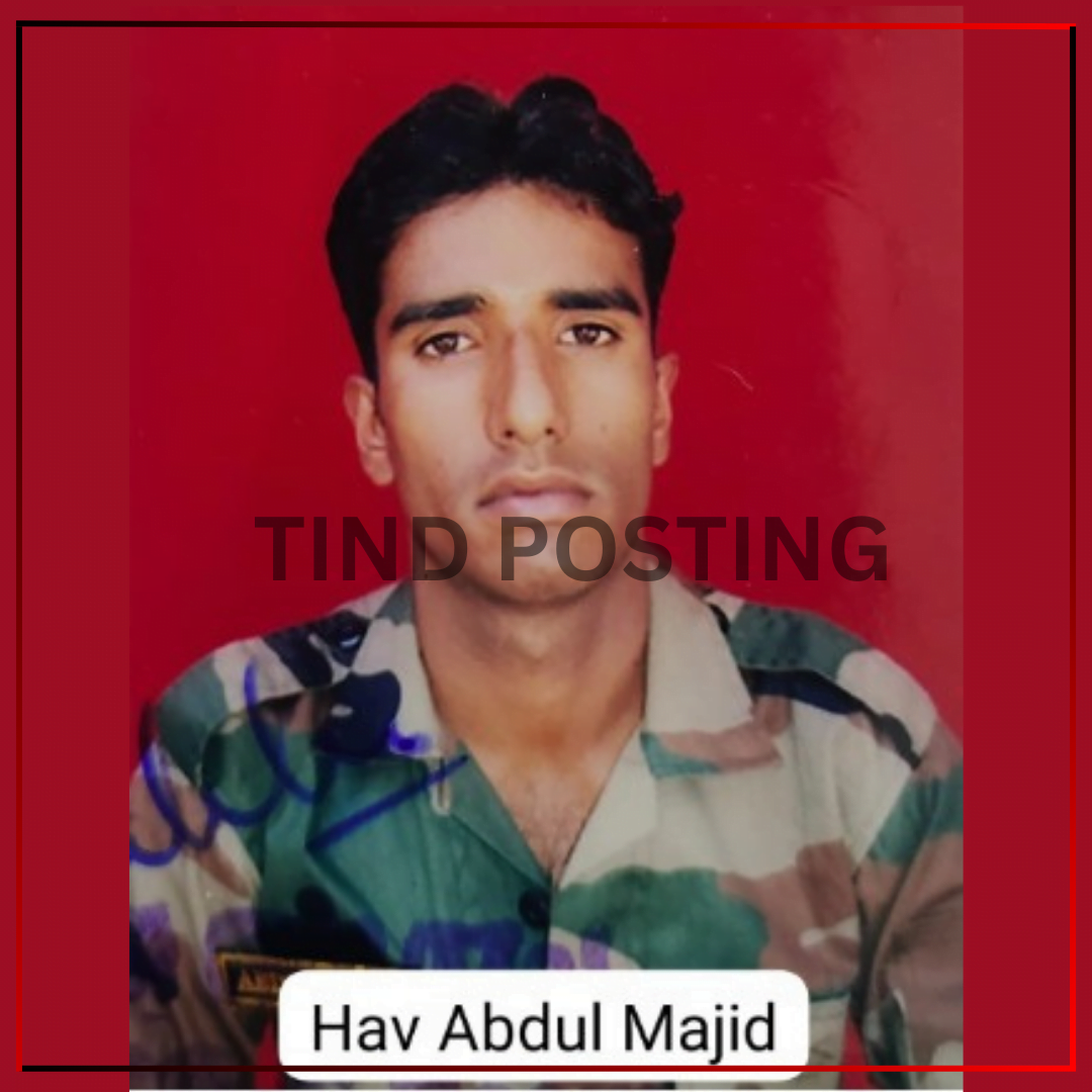 Kirti Chakra awarded to Havildar Majid Hussain, the hero of Poonch