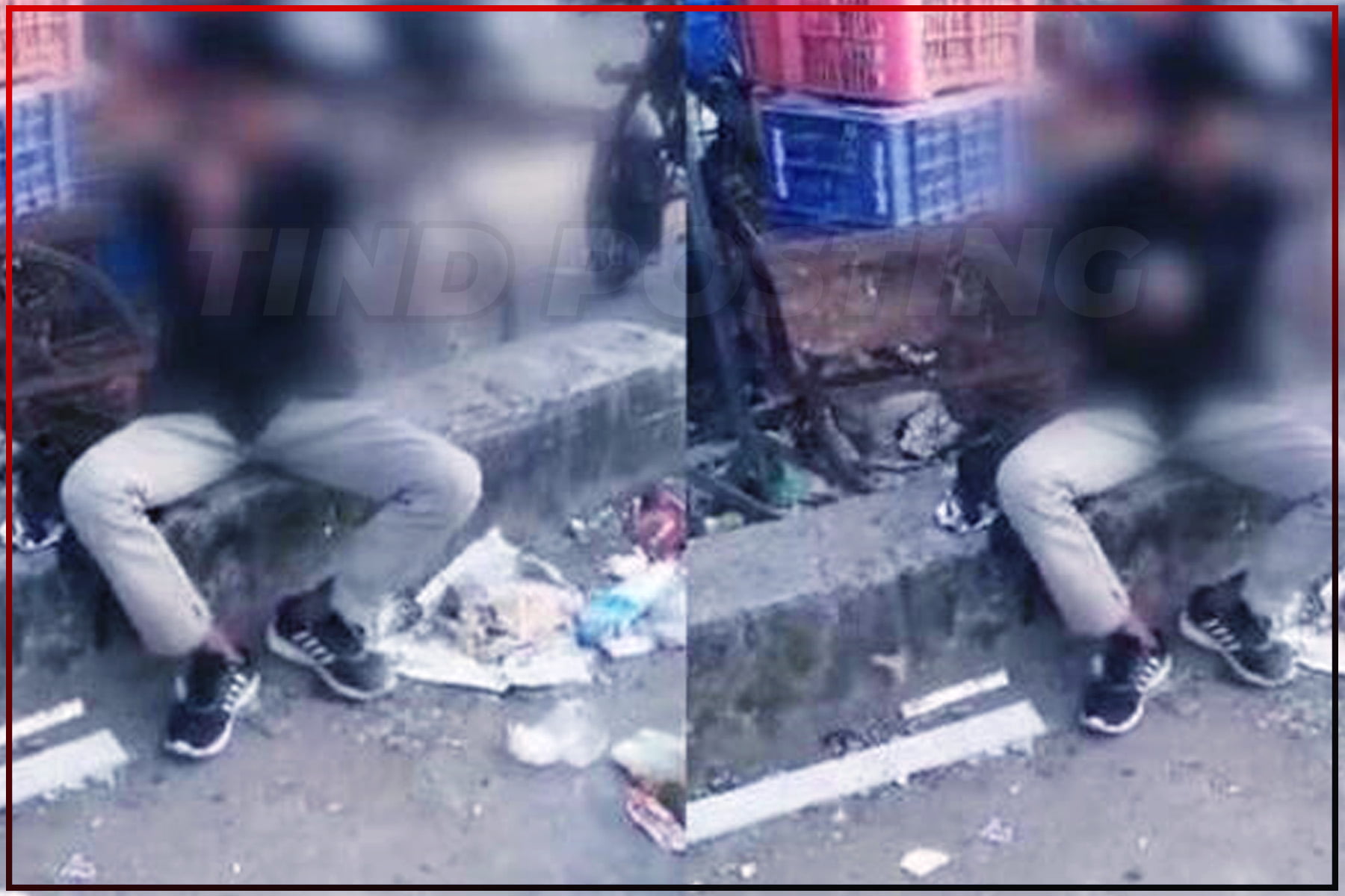 National News: Hungry and Homeless, 27 yr old student from Assam eats raw cat at bus stand in Kerela.