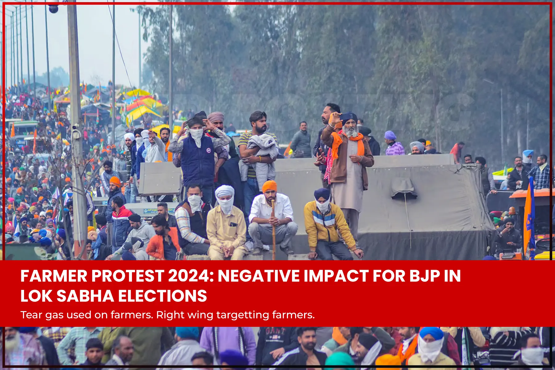Farmer Protest 2024: BJP fears negative impact on Lok Sabha elections