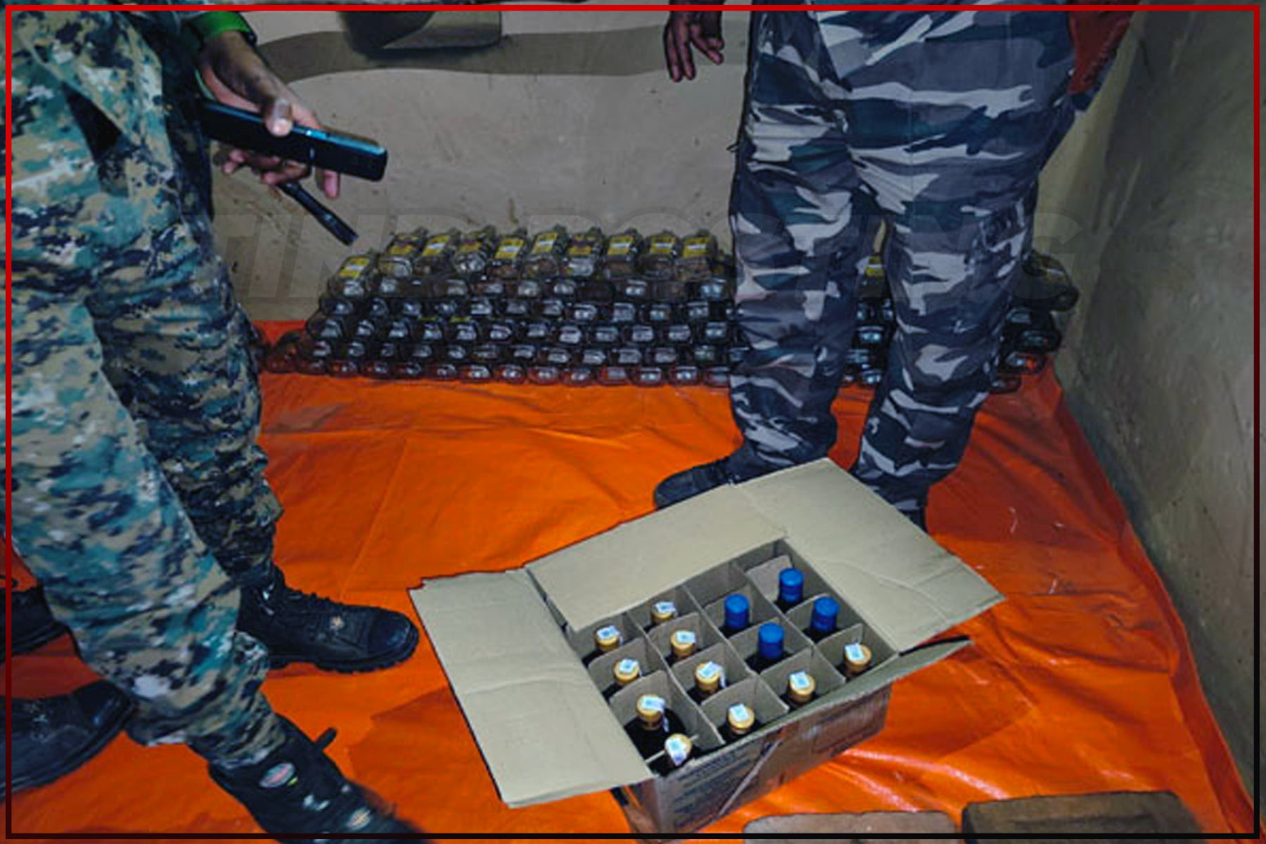 Jharkhand News: Giridih Police Unearths Illegal English Liquor Factory