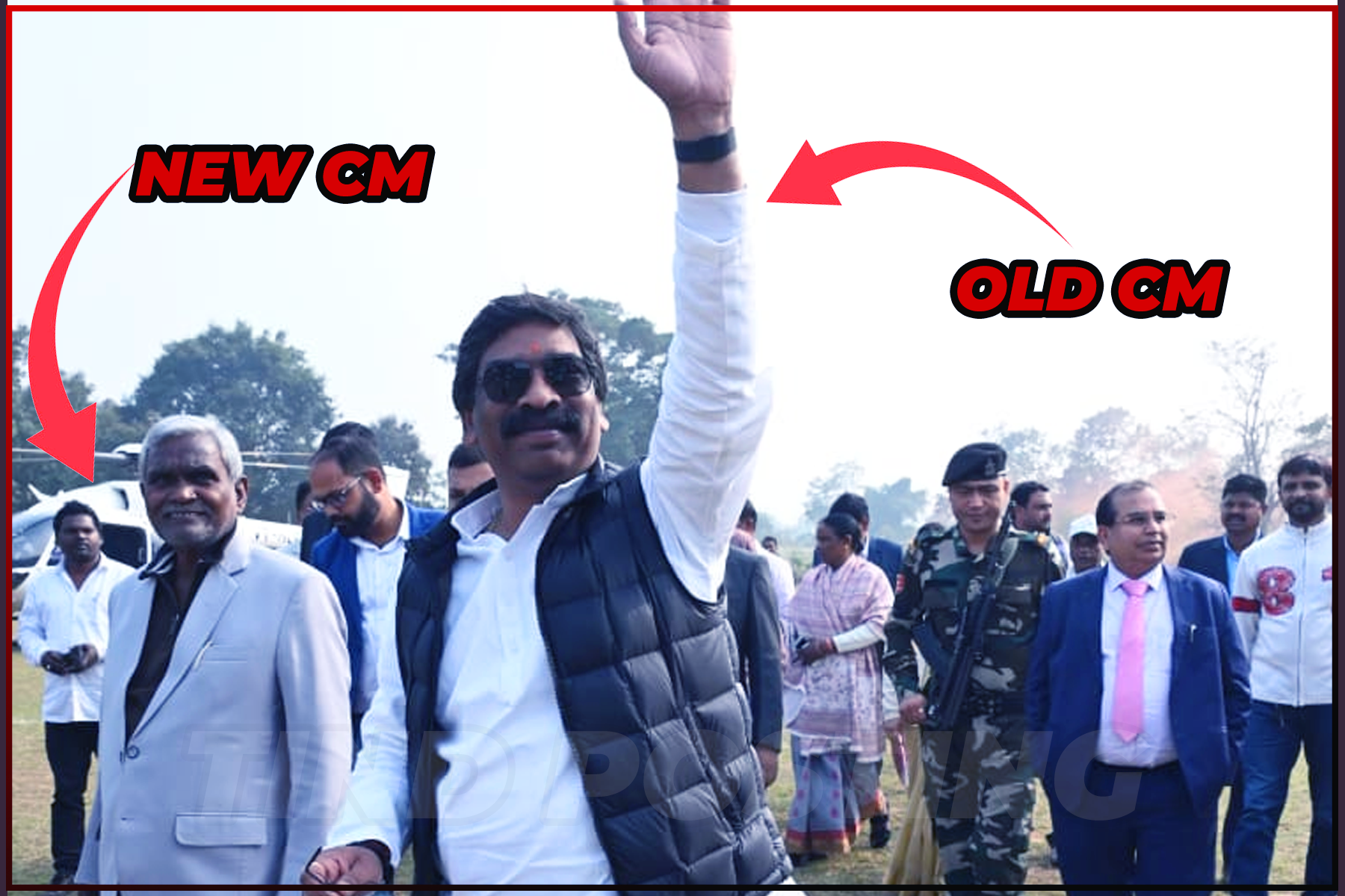 Breaking News: Hemant Soren arrested, and resigned as CM. New chief minister of Jharkhand Champai Soren