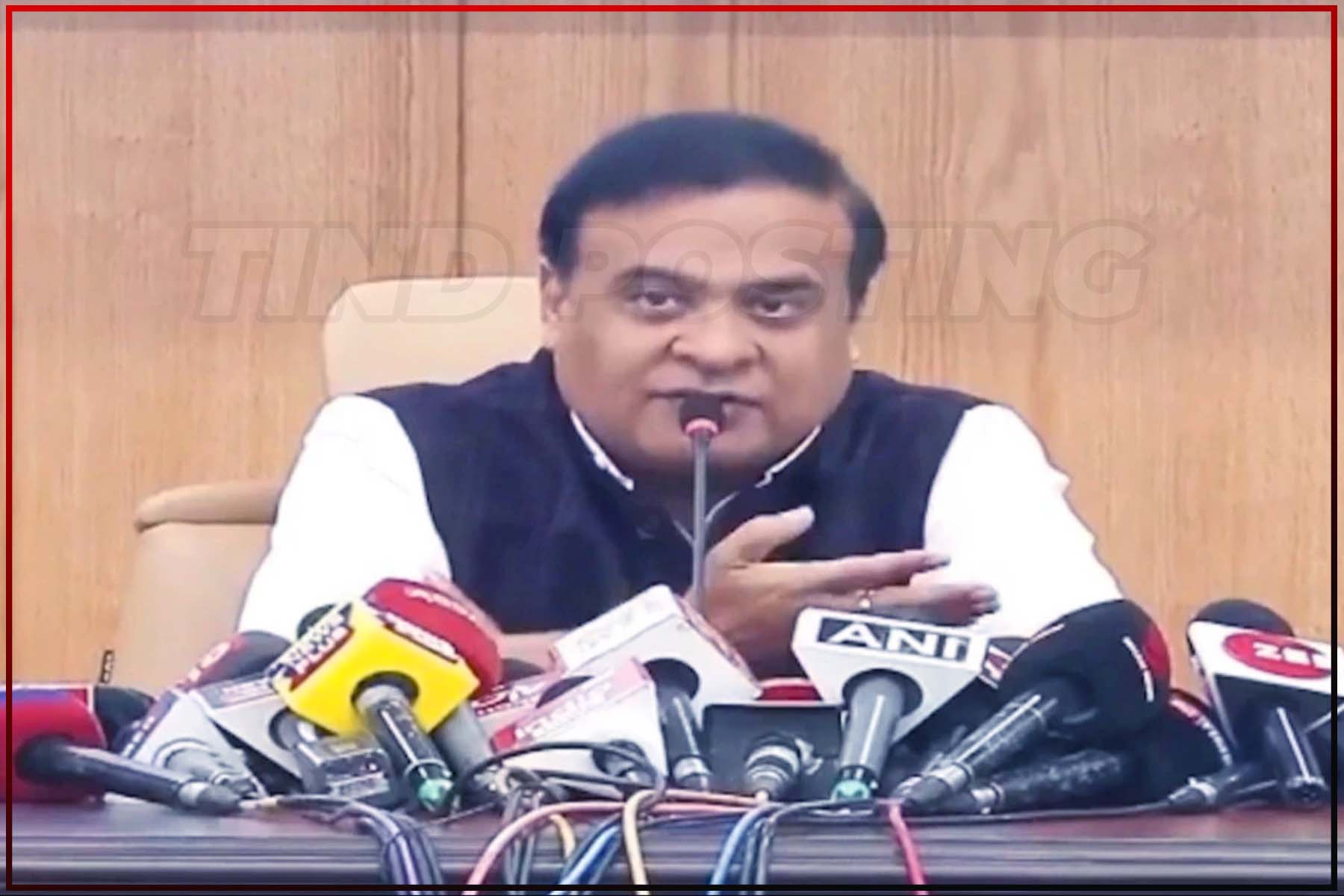 Assam can also adopt the Uniform Civil Code, according to CM Sarma; stated however, we'll bring our model.