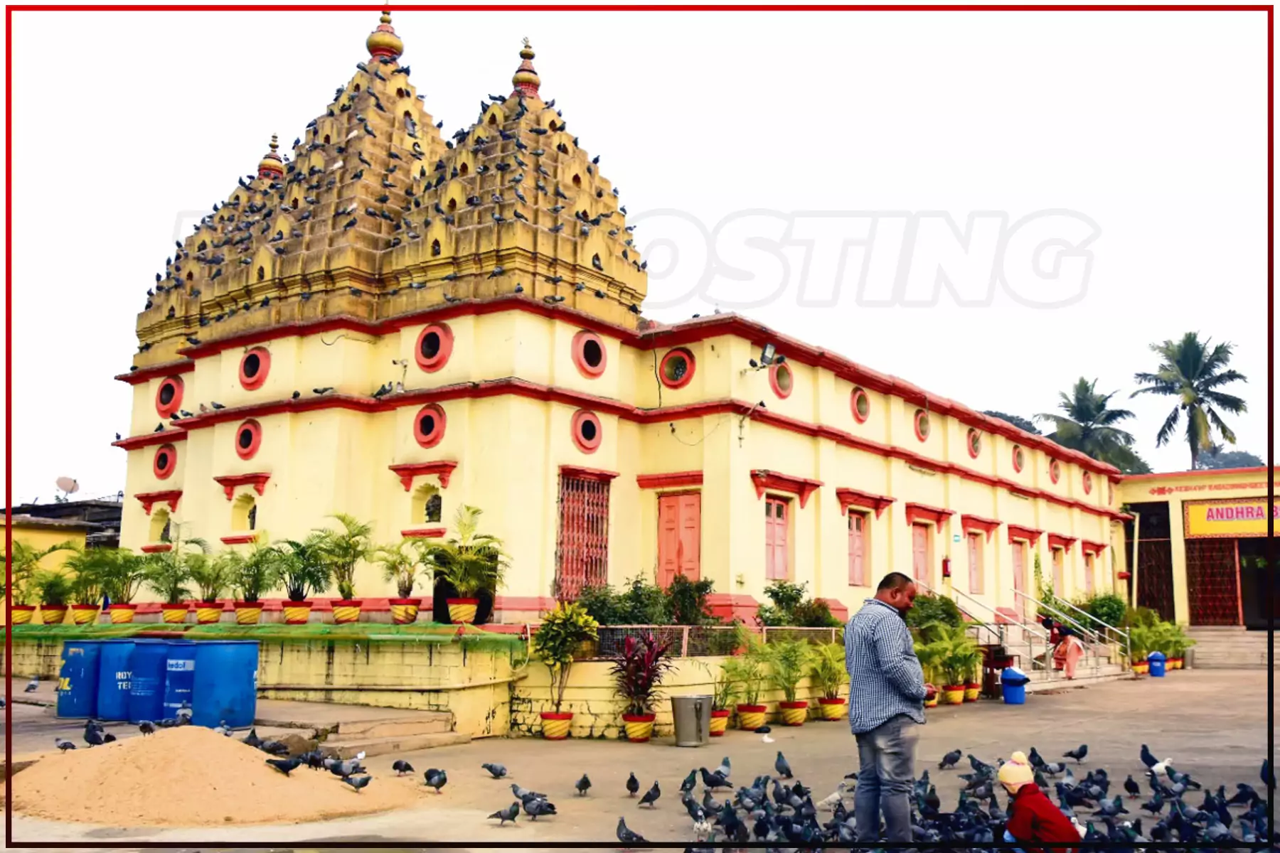 Election Campaigns get intense for the Ram Mandir Bistupur, Jamshedpur.