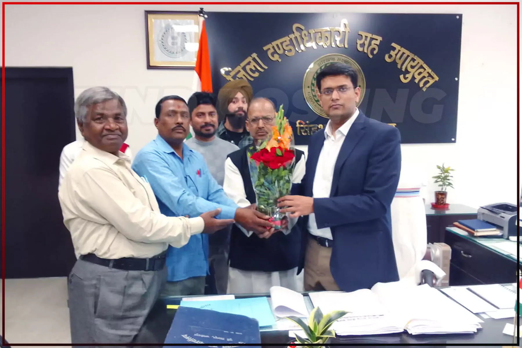 Kendriya Shanti Samiti met DC Ananya Mittal on February 17.