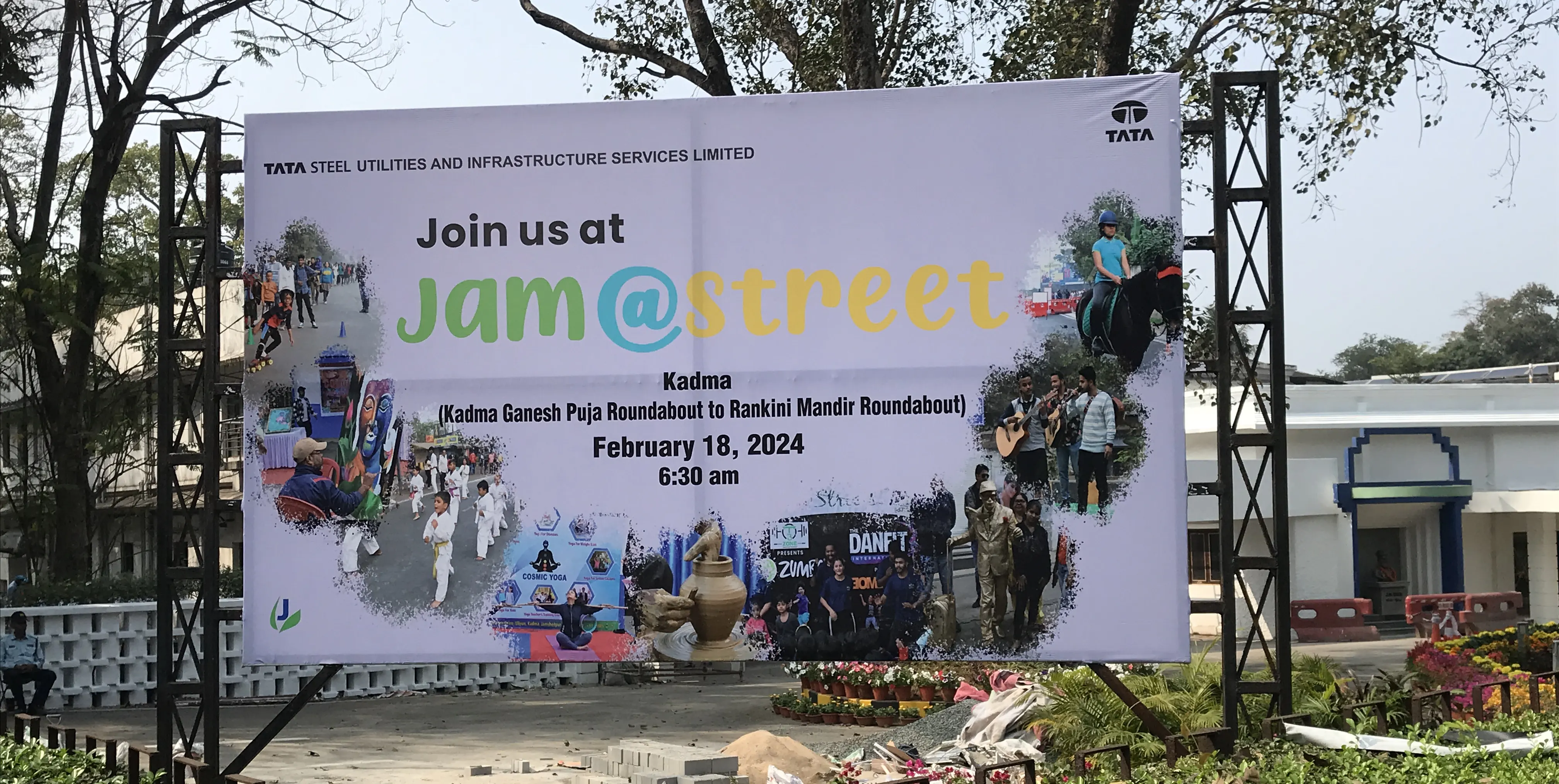 Final Jamstreet on Feb 18 at Kadma Ganesh Puja Roundabout, Jamshedpur