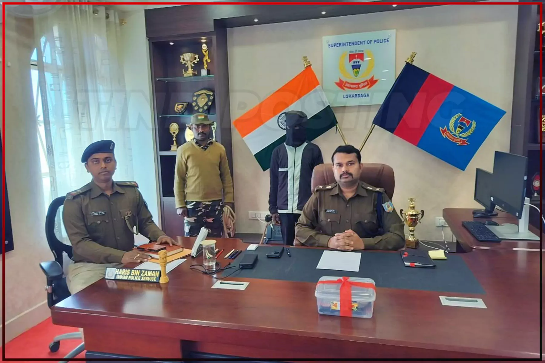 Criminal arrested with illegal weapon and bullets in Lohardaga, Jharkhand.