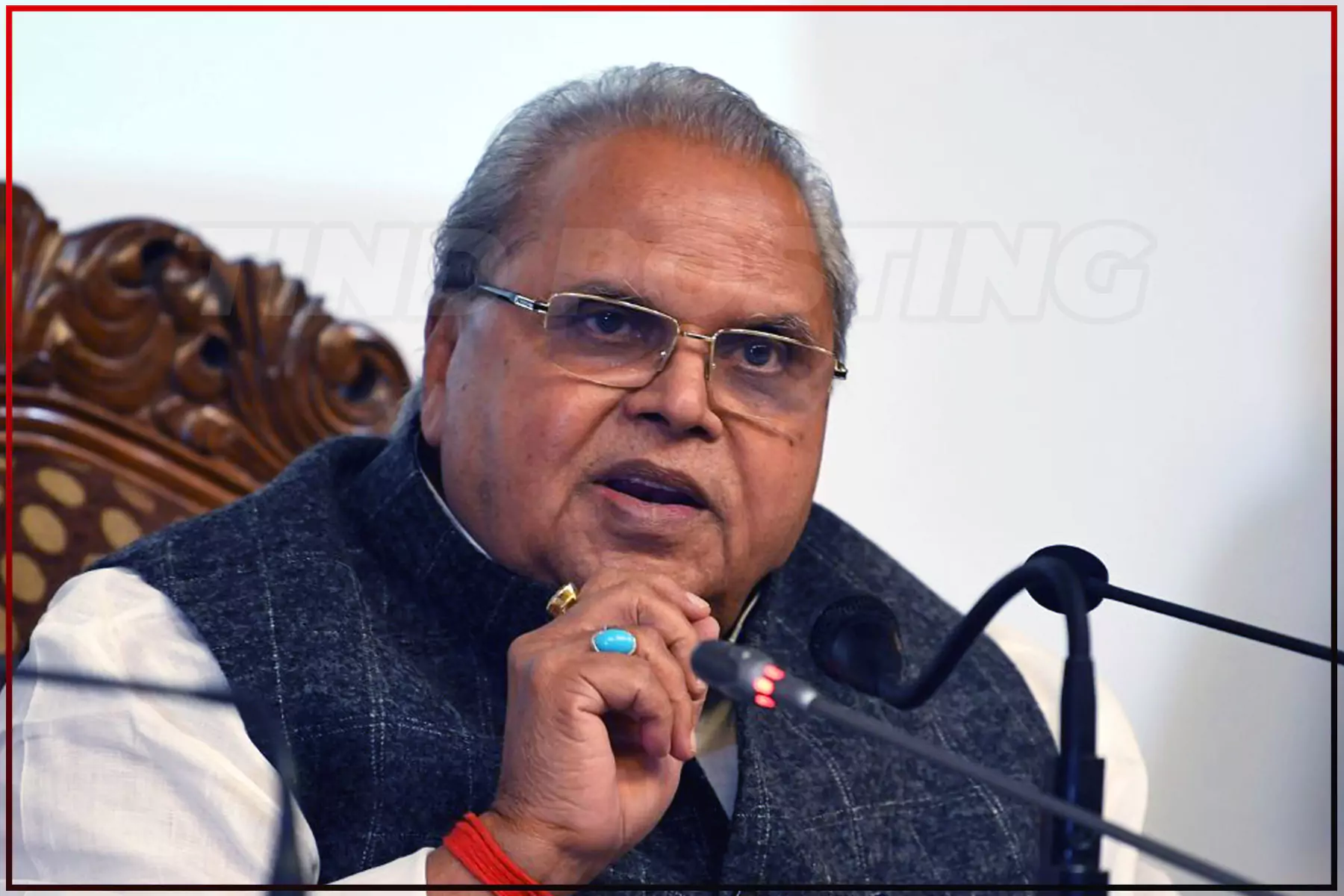 CBI raids Satyapal Malik's residence and thirty other locations, the agency also makes its way to the family home