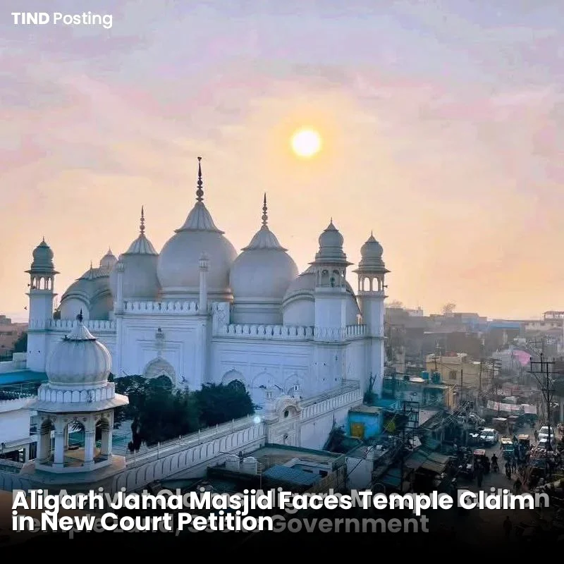 Aligarh Jama Masjid Faces Temple Claim in New Court Petition