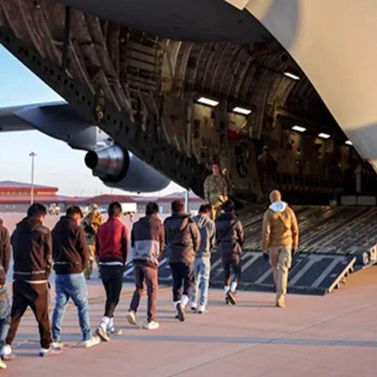Breaking: Trump Administration Begins Mass Deportations Using Military Aircraft