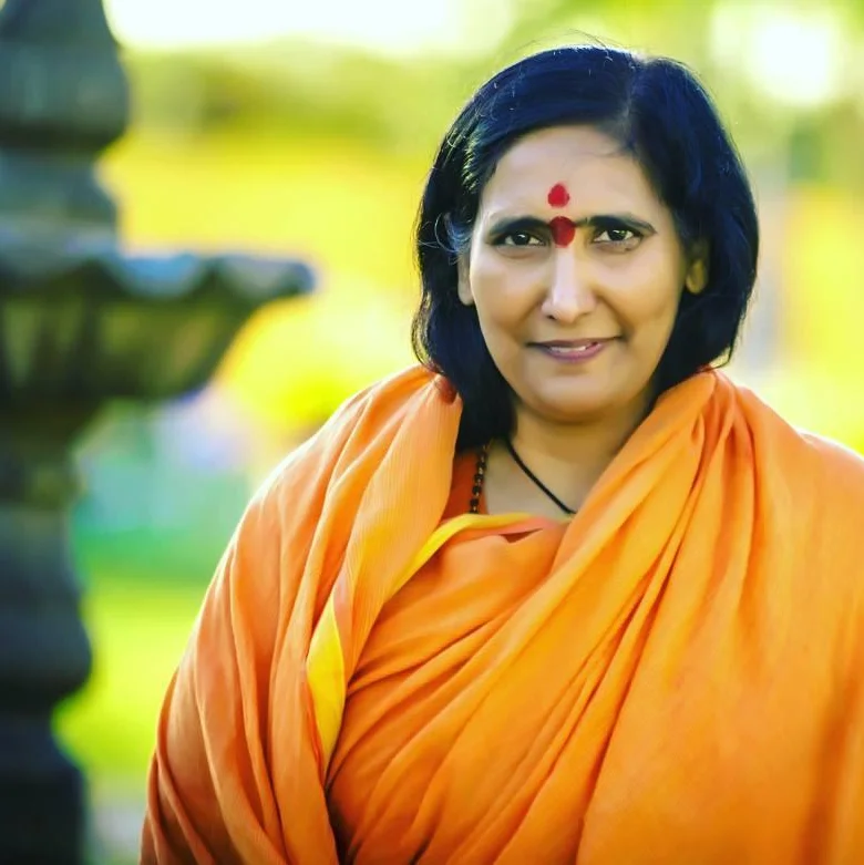Controversial Figure Rithambara Receives Padma Bhushan Amidst Criticism