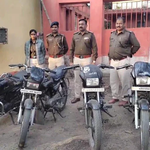 Jamshedpur Police Bust Motorcycle Theft Ring, Arrest Three