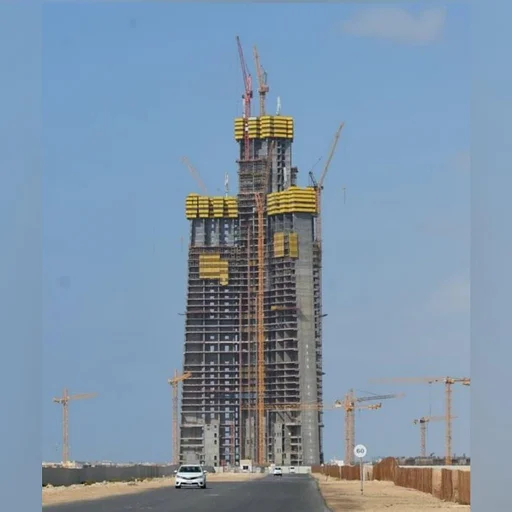 Jeddah Tower Construction Relaunched: Aiming for World's Tallest 1000-Meter Skyscraper