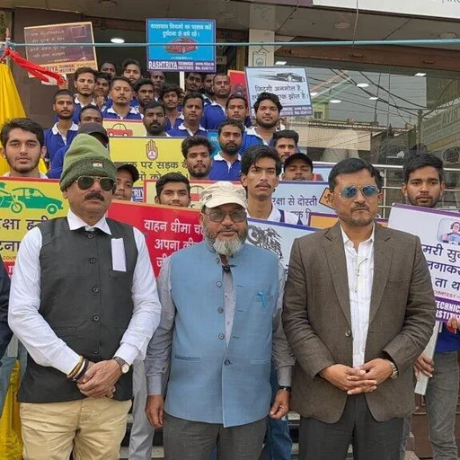 Jamshedpur Students Rally Against Rash Driving, Promote Road Safety