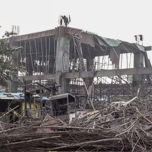 Kannauj Building Collapse: All 28 Workers Rescued Alive, Contractor Faces Charges