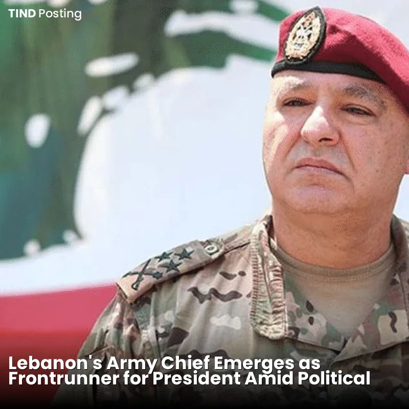 Lebanon's Army Chief Emerges as Frontrunner for President Amid Political Tensions
