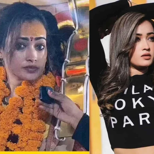 Madhya Pradesh Kumbh Procession Sparks Row Over Influencer's Participation