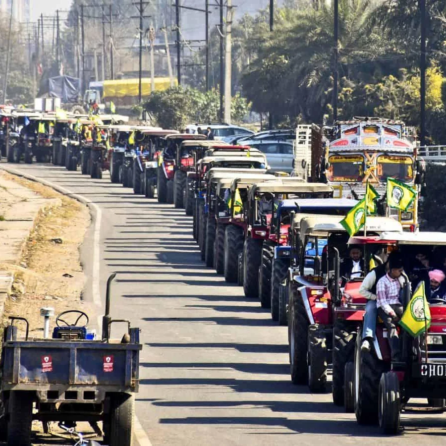 Punjab Farmers Stage Republic Day Tractor Parades Demanding MSP, Loan Waivers