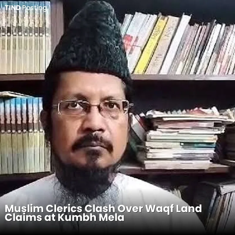 Muslim Clerics Clash Over Waqf Land Claims at Kumbh Mela