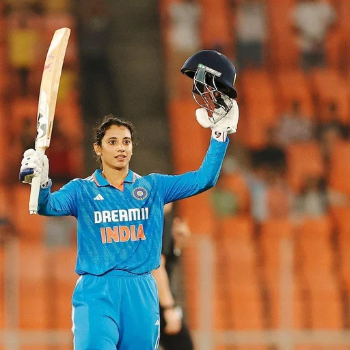 Smriti Mandhana Becomes Fastest Indian Woman to 4000 International Runs