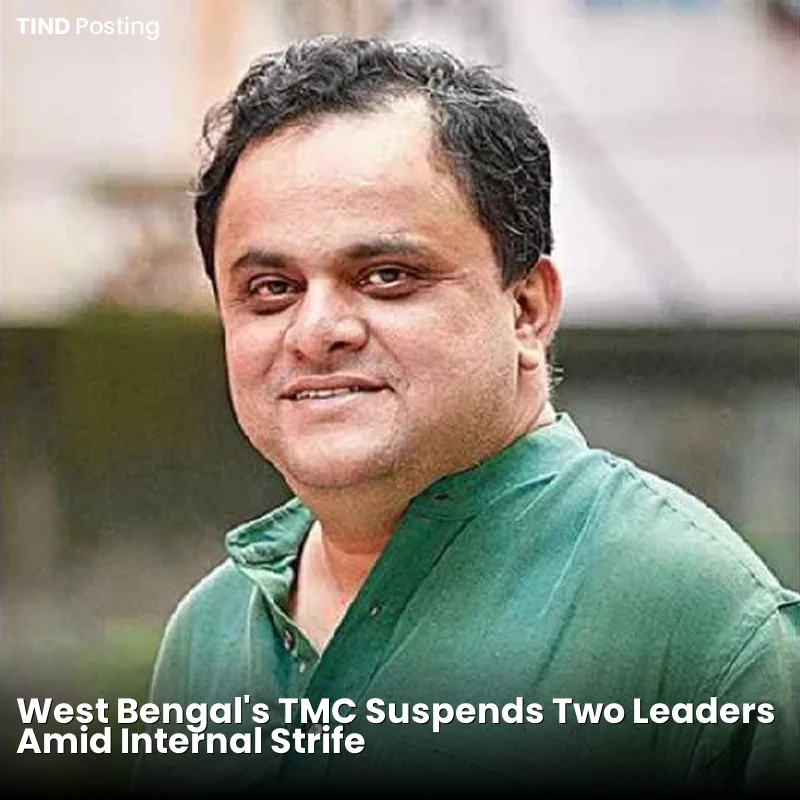 West Bengal's TMC Suspends Two Leaders Amid Internal Strife