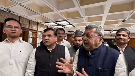 10 Opposition Members Suspended After Waqf Bill Debate Erupts in Delhi