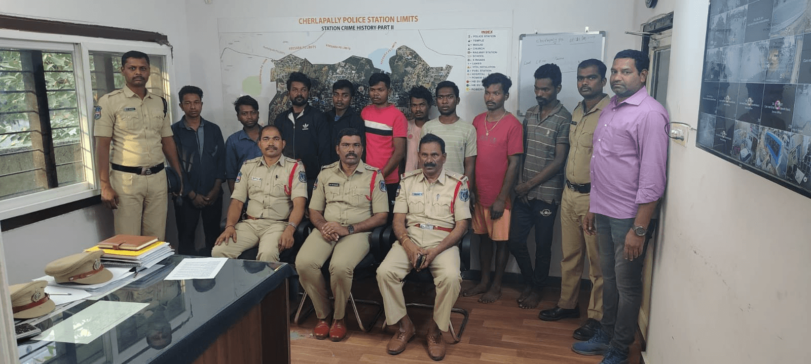 Jharkhand Workers Arrested in Telangana for Colleague's Murder