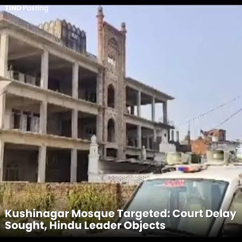 Kushinagar Mosque Targeted: Court Delay Sought, Hindu Leader Objects