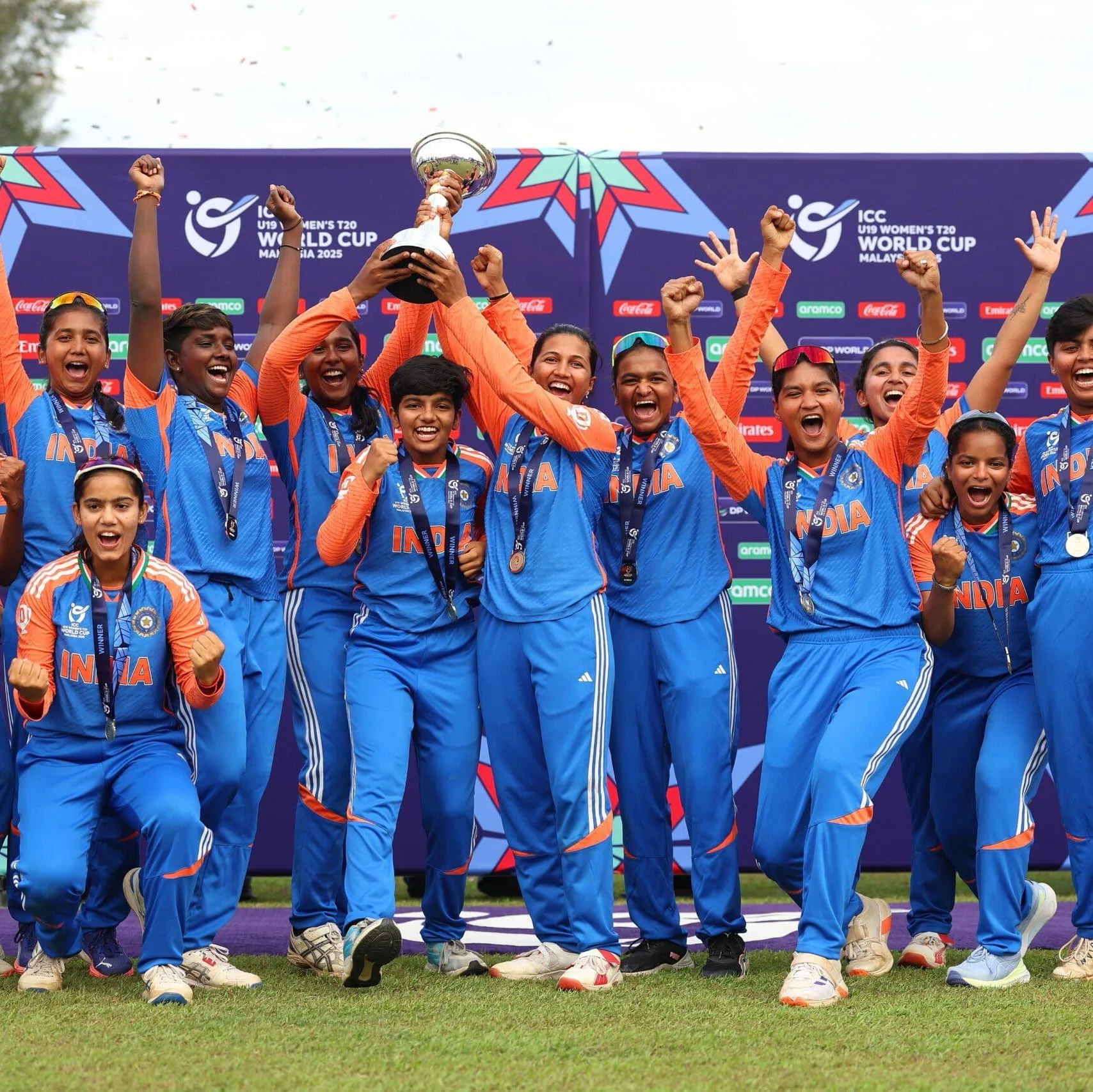 India Wins Second Straight Under-19 Women's T20 World Cup, Defeating South Africa by 9 Wickets