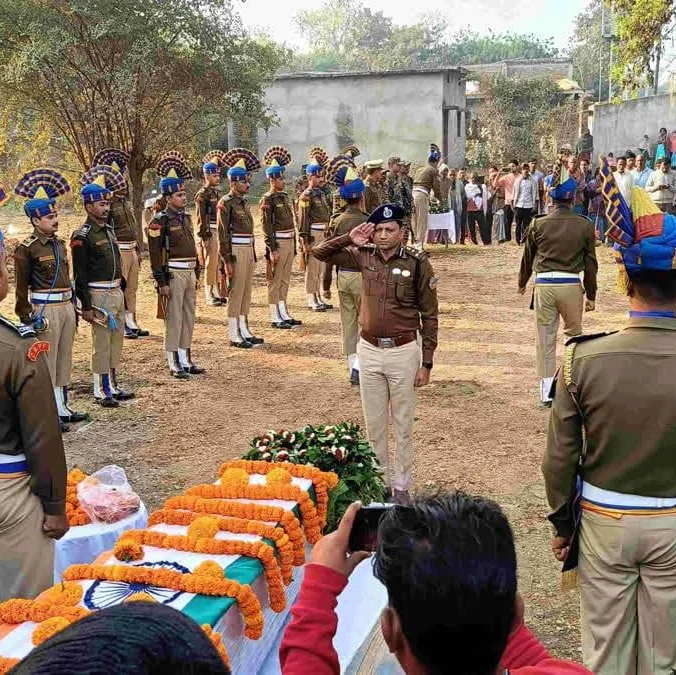 Jharkhand Soldier Killed in Chhattisgarh Landmine Blast, Honored as Martyr
