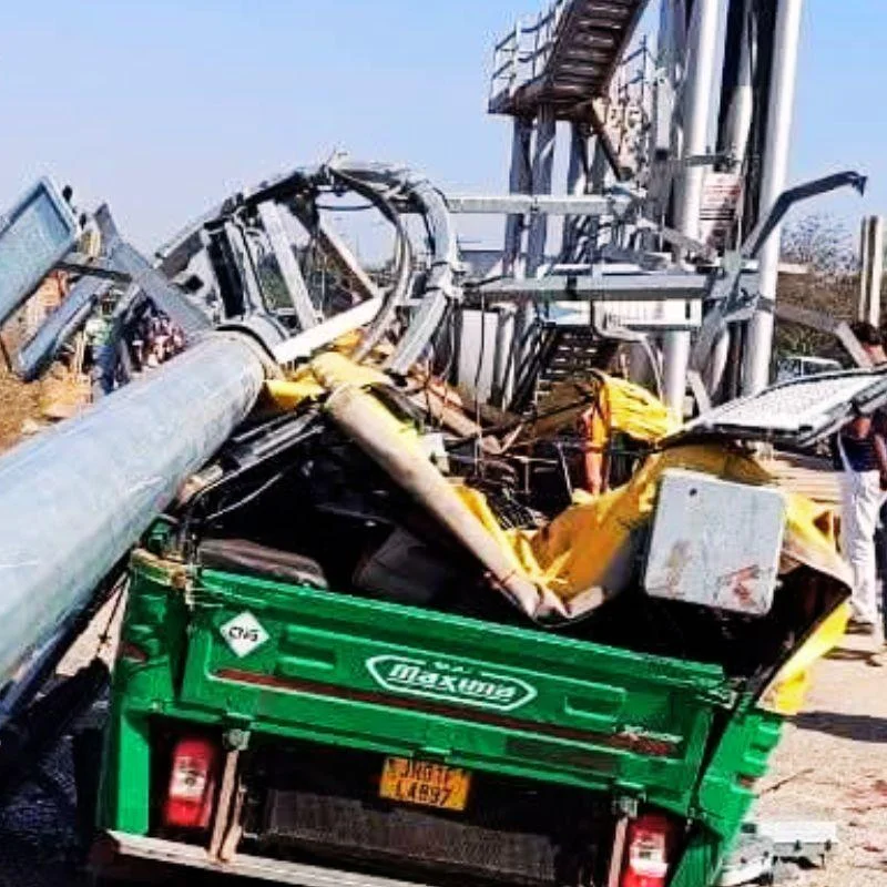 Jharkhand Tragedy: Tower Collapse Kills 2 Women, Injures 5, Sparks Protest