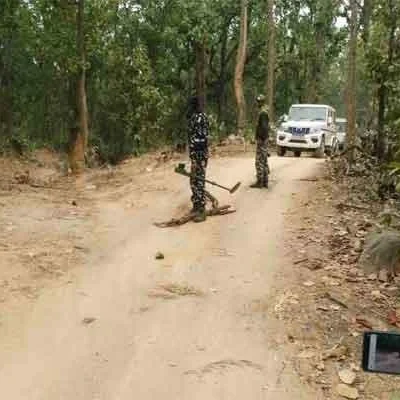 Just In: Palamu Police Seize Landmine, Weapons in Anti-Naxal Operation