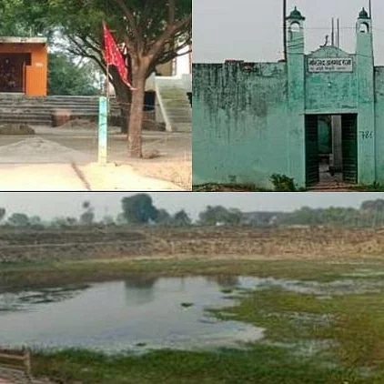 Temple and Mosque Built on Pond Spark Removal Order After Agreement