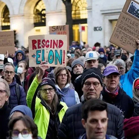 US Protests Erupt Against Trump Policies & "Project 2025"