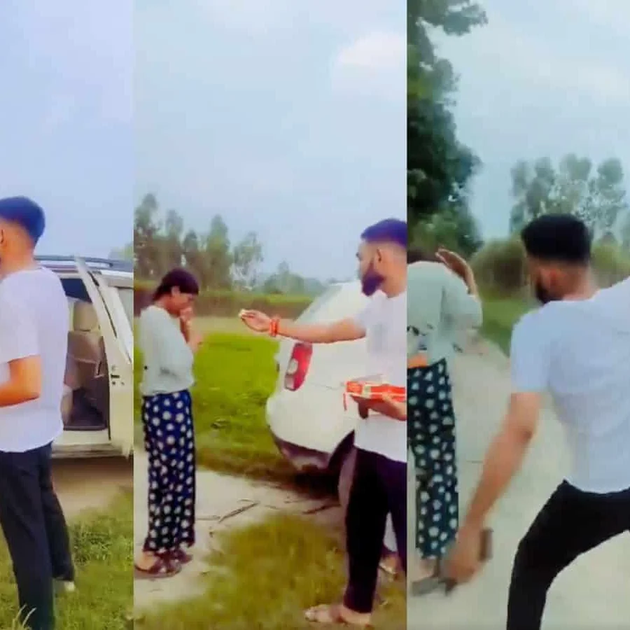 Uttar Pradesh Man Harasses Girl After Valentine's Day Proposal Rejection; Video Sparks Outrage